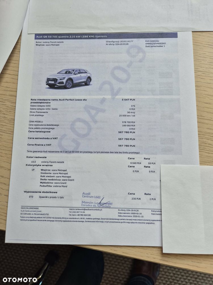 Audi Q8 50 TDI mHEV Quattro Tiptronic - 14