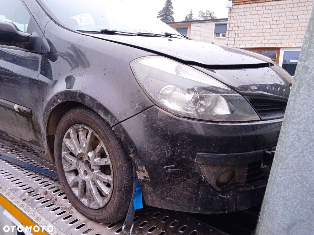 Na części Renault Clio III kolor NV676 K9K766 skrzynia JR5124 maska klapa błotnik drzwi zderzak - 5