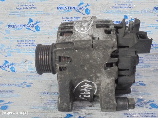 Alternador AV6N10300DB FORD FIESTA 6 FASE 1 2010 1.6TDCI 90CV 5P PRETO VALEO 14V 120A - 2