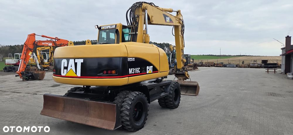 Caterpillar << CAT M316, 2004r, z Niemiec, 2 łyżki!, Fatura Marża, cena brutto!>> - 5