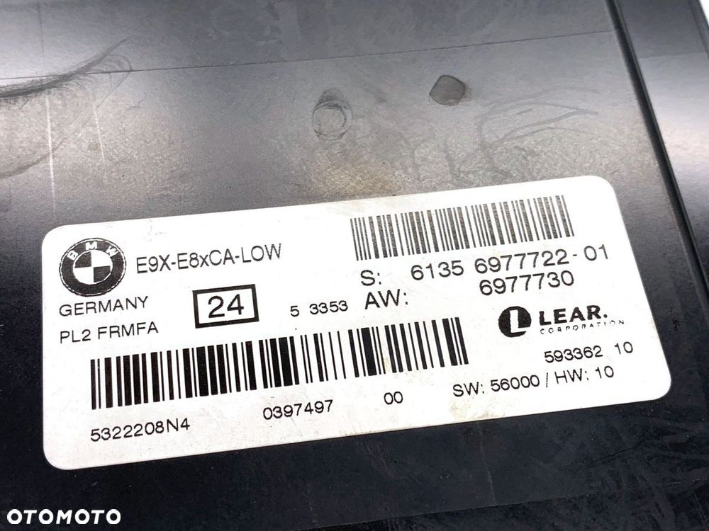 MODUŁ ŚWIATEŁ  BMW 3 (E90) 2004 - 2012 318 i 95 kW [129 KM] benzyna 2005 - 2007 6977722 - 4