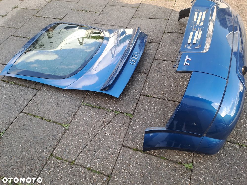 Audi TT 8N 1998-2006r. klapa bagażnika maska z zawiasami drzwi kod lakieru LZ5C i inne - 5