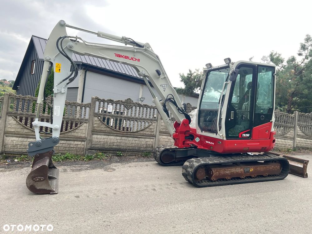Takeuchi TB260 | Koparka Gąsienicowa | TAKEUCHI TB 260 | 6 Ton | Klimatyzacja | Sprowadzona | Stan Bardzo Dobry | - 8