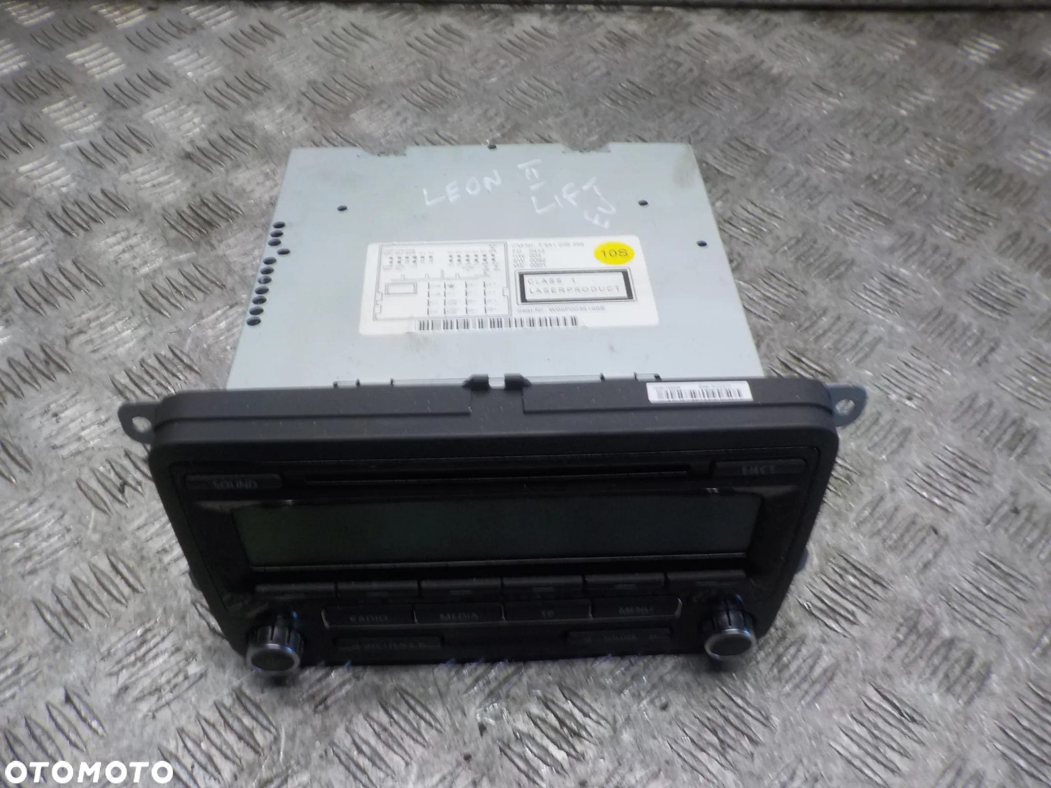 SEAT LEON II LIFT RADIOODTWARZACZ 3P0035186B - 2