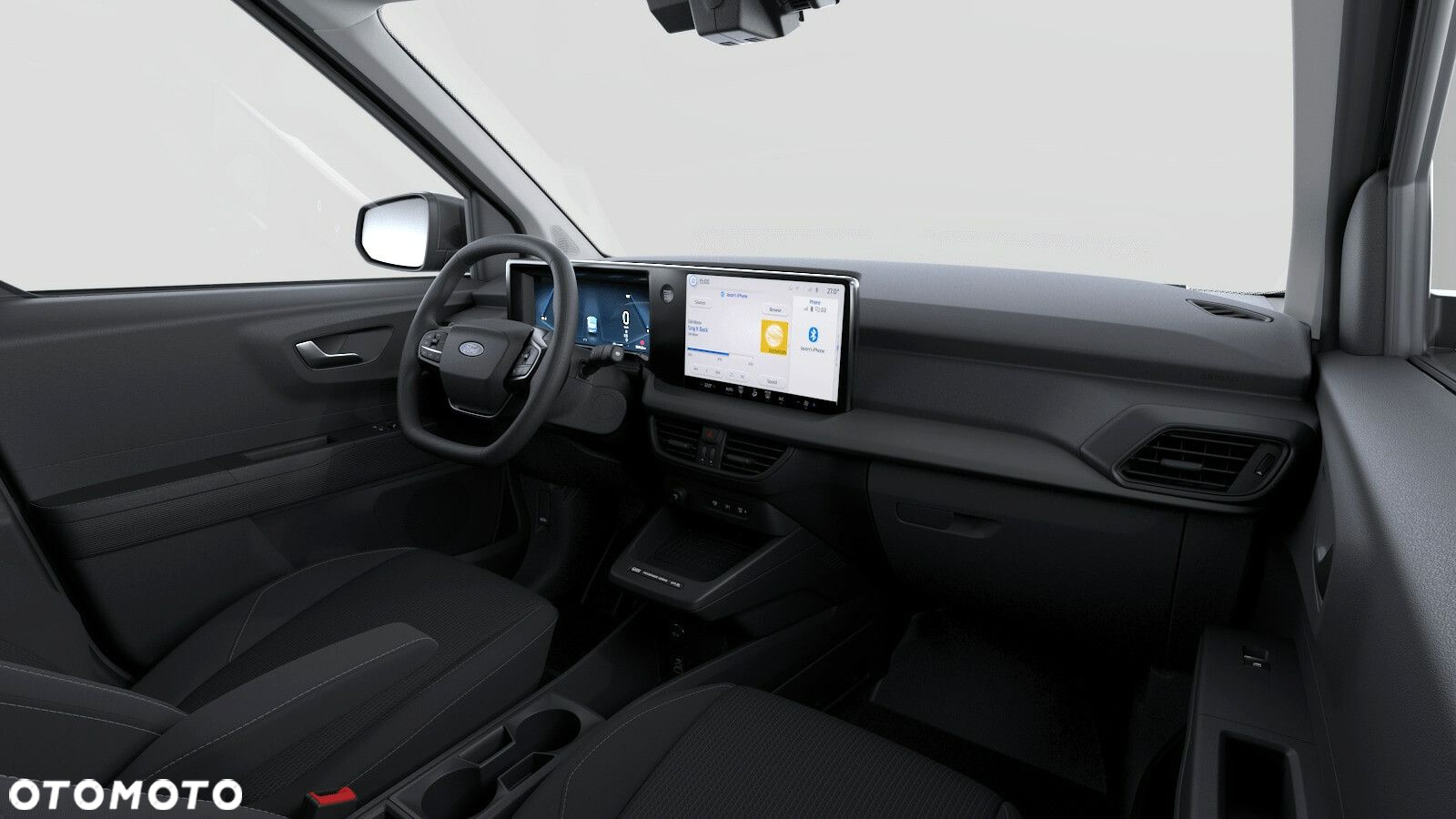 Ford transit-courier Silnik Elektryczny 136KM Van Trend - 12