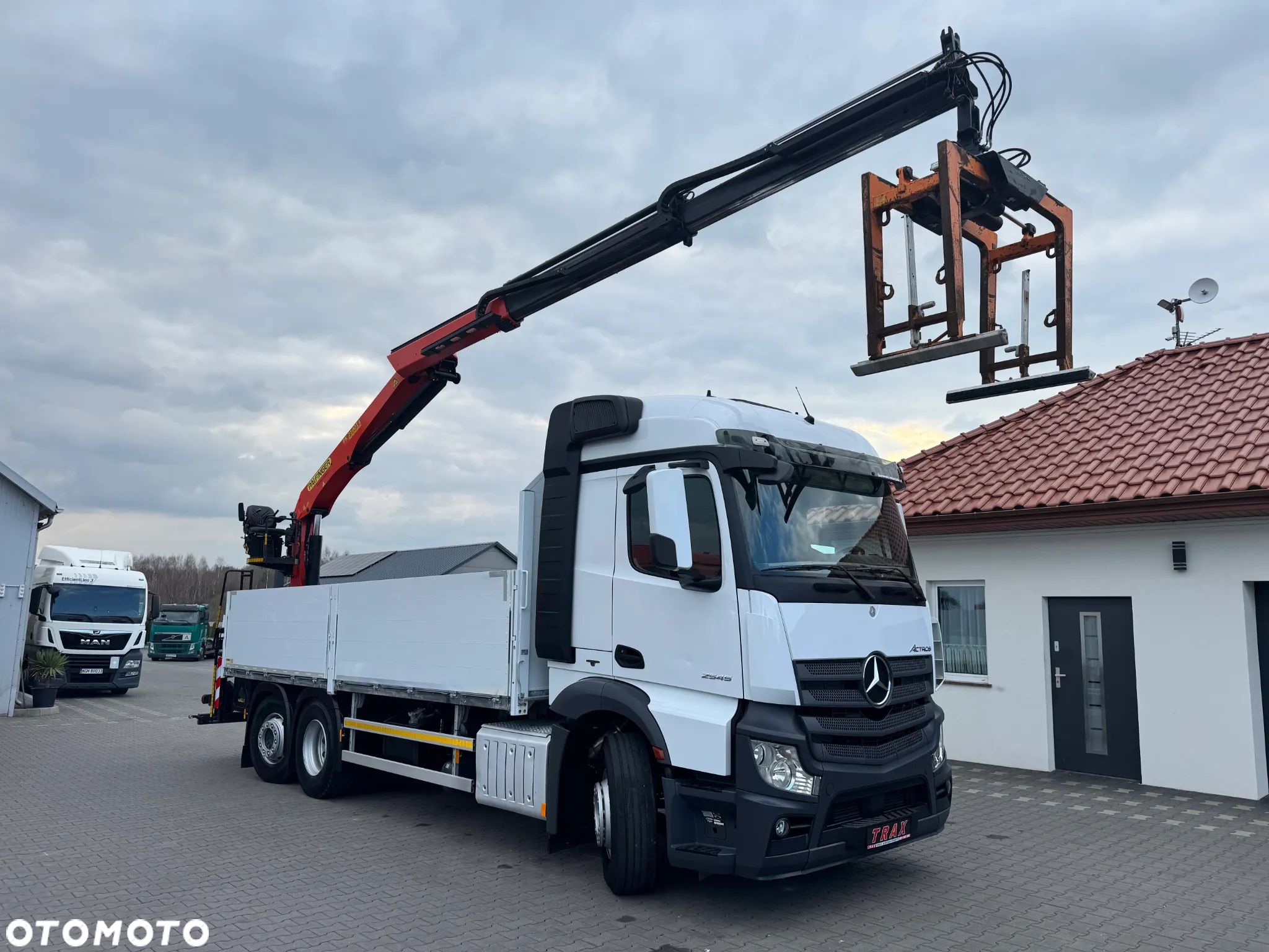 Mercedes-Benz Actros 2545 6x2 HDS Palfinger 21001L, OŚ SKRĘTNA, SUPER STAN !!! - 1
