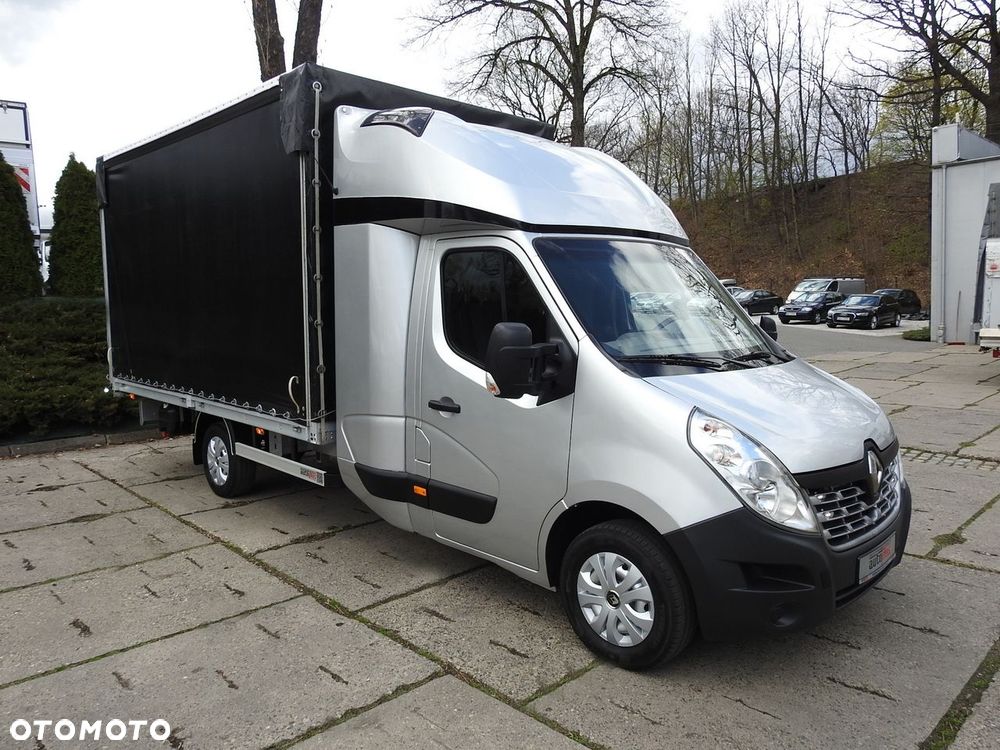 Renault MASTER PLANDEKA 8 PALET WEBASTO TEMPOMAT NAWIGACJA KLIMATYZACJA PNEUMATYKA  170KM - 5
