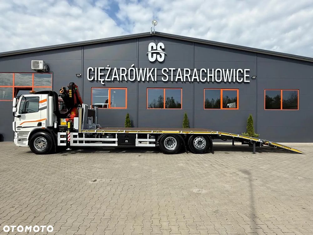 Scania Scania P R 270 / 6x2 / 6x4 / wywrotka 3-S + HDS / stare tacho / żuraw , dzwig , kran , Krane - 15