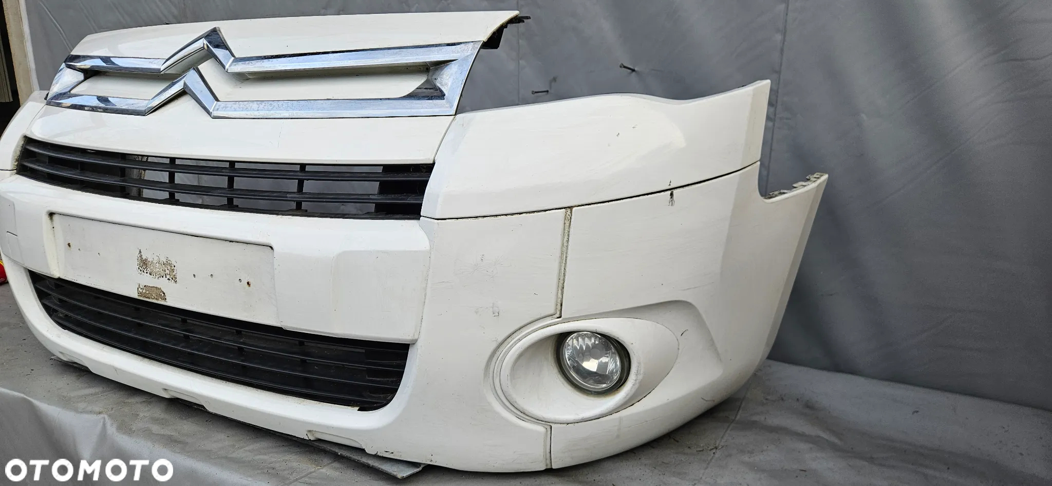 CITROEN BERLINGO III MULTISPACE ZDERZAK PRZEDNI GRILL HALOGENY - 2