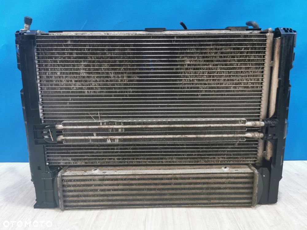 Bmw 3 Lift E90 E91 2.0 diesel chłodnice wentylator komplet - 2