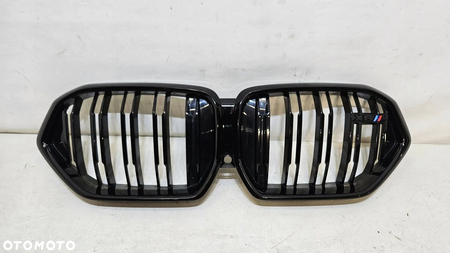 GRILL ATRAPA CHŁODNICY BMW X6M 8079731 BLACK - 4