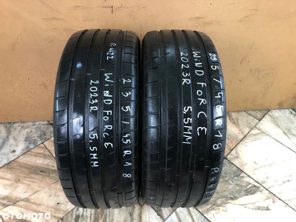opony letnie 235/45 r18 98w 5,5 mm 2023r windforce catchfors uhp- 2 szt - gwarancja wysyłka monta