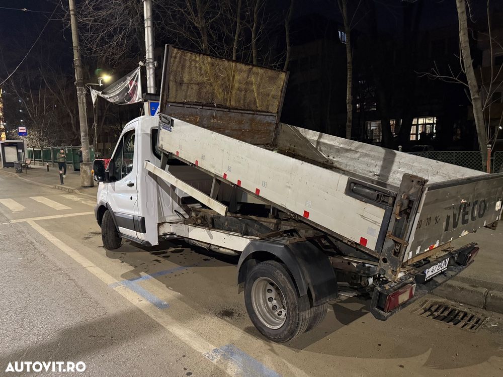 Ford L3 Basculabil Basculare 2019 Punte Dubla Unic Proprietar de noua Km reali Carte service kit distribuție și kit ambreiaj schimbat - 16