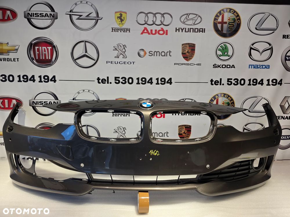 BMW F30 / F31 11- ZDERZAK PRZEDNI PRZÓD NA SPRYSKI + 4xPDC 4X PDC , NR AUKCJI NZ1460 - 1