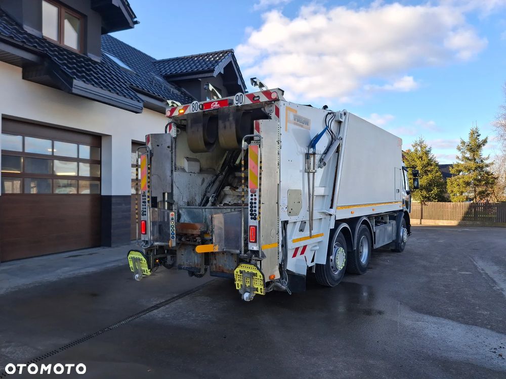 Renault D26 Śmieciarka FAUN Environnement VR5 LEV Euro 6 2014r 3 Osie Segregacja Odpady - 4