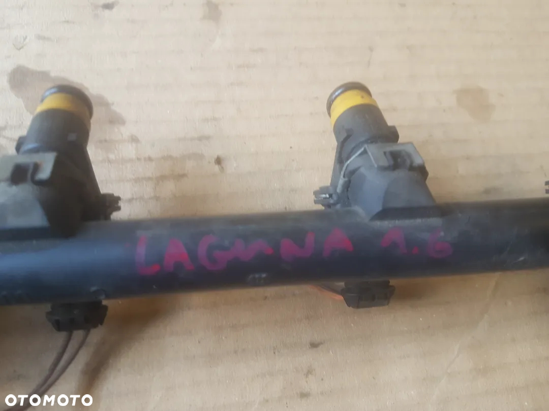Renault Laguna 2 listwa wtryskowa wtryskiwacze benzyny 1.6 - 5