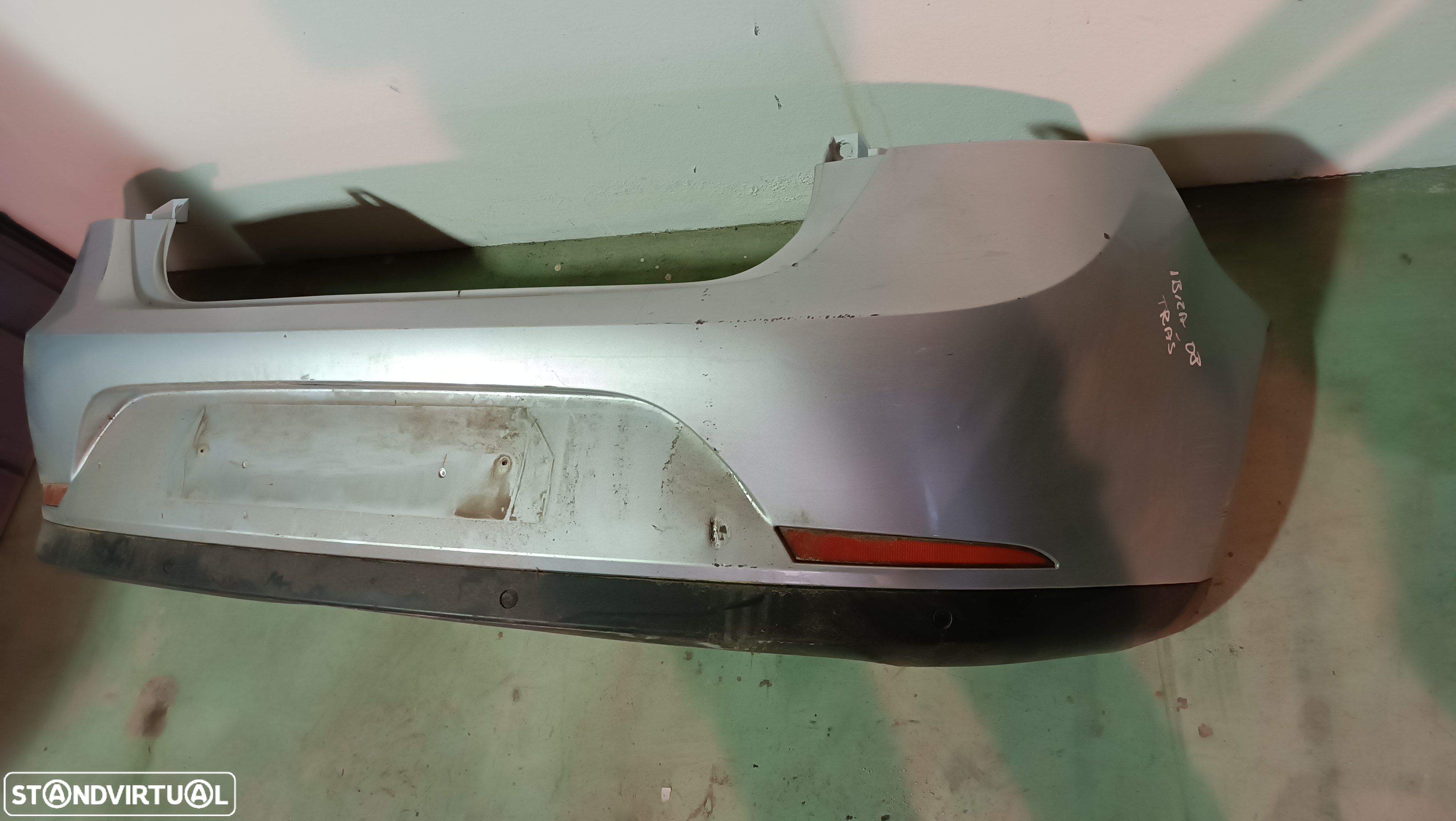 PARACHOQUES / PARA-CHOQUES  TRAS SEAT IBIZA  6J - 1