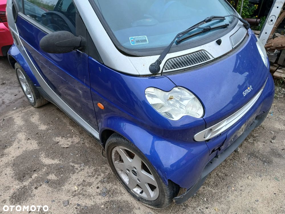 smart fortwo cabrio maska zderzak lampa grill błotnik drzwi zbiornik paliwa szyba lusterko klamka - 1