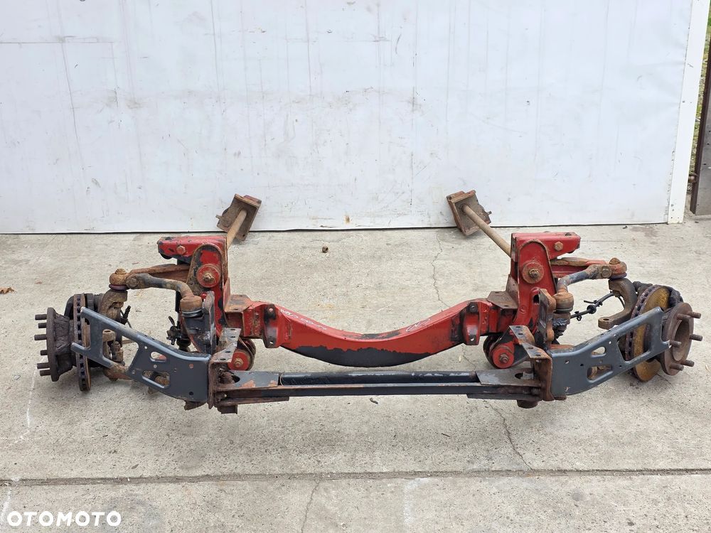 IVECO DAILY 06-14 BLIŹNIAK KOŁYSKA SANKI WÓZEK ZAWIESZENIE PRZOD TRAWERS 1L - 2