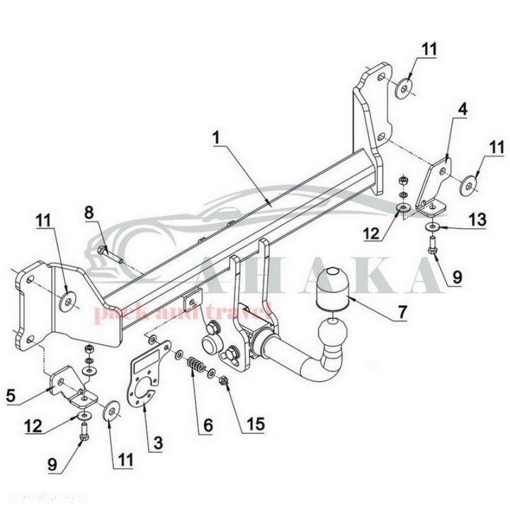 Hak Holowniczy Automat Do Bmw X4 G02 Od 2018 - 2