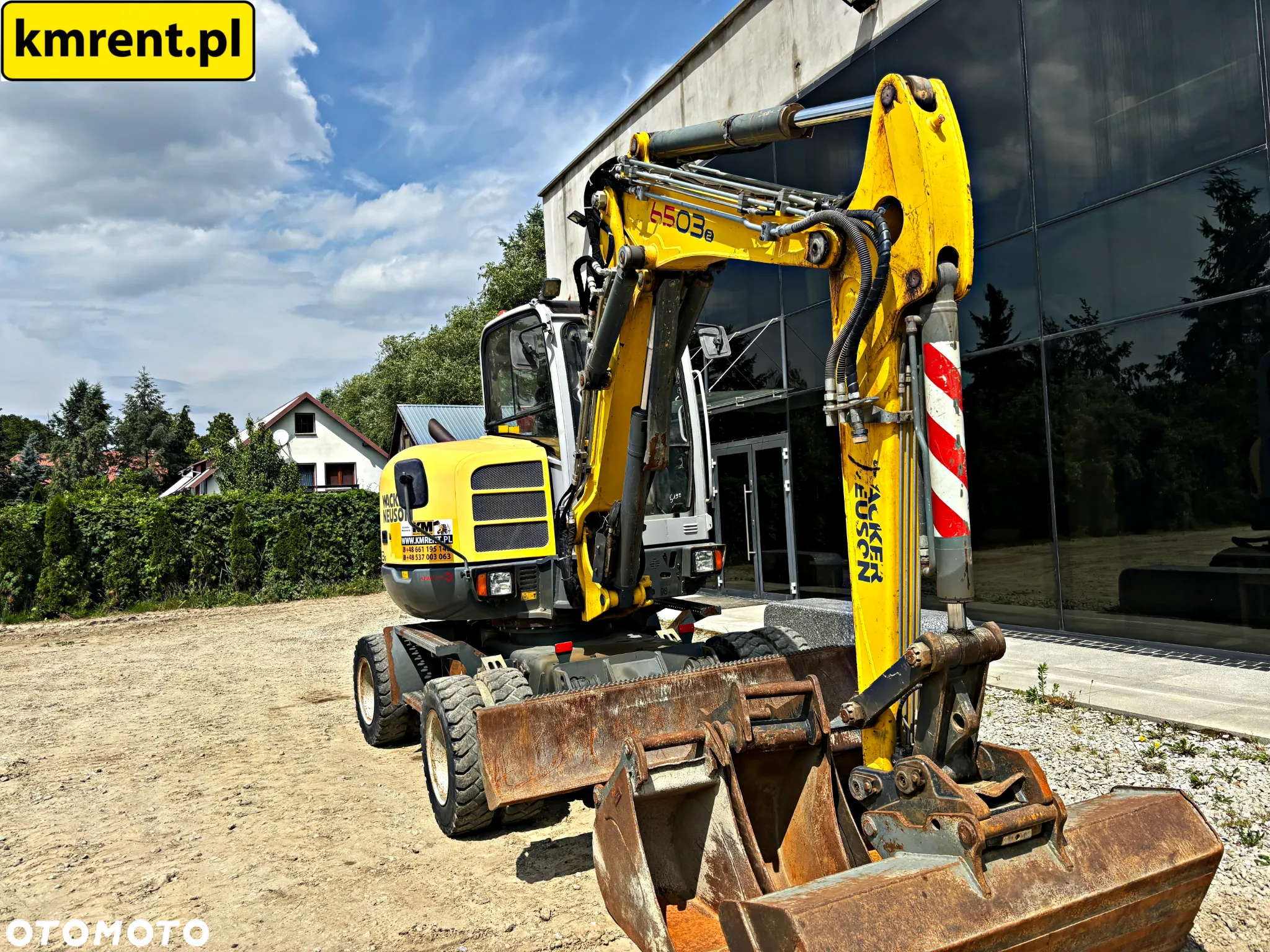Wacker Neuson 6503 -2 KOPARKA KOŁOWA 2015R. | EW 65 KOMATSU PW 98 LIEBHERR A 309 VOLVO EW60 - 8