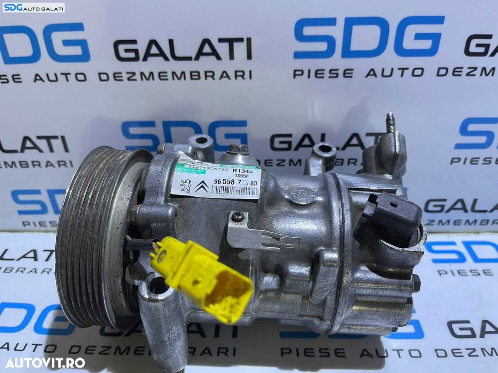 Compresor AC Clima Aer Conditionat Citroen C4 2.0 HDI 2004 - 2011 Cod 9659875780 [G0069] - 1