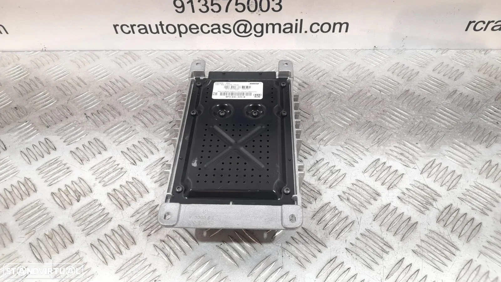 AMPLIFICADOR SOM AUDI A3 8P 8P3035223B 8P3035223 BOSE SONS SONORO SISTEMA SYSTEM SPEAKER - 2