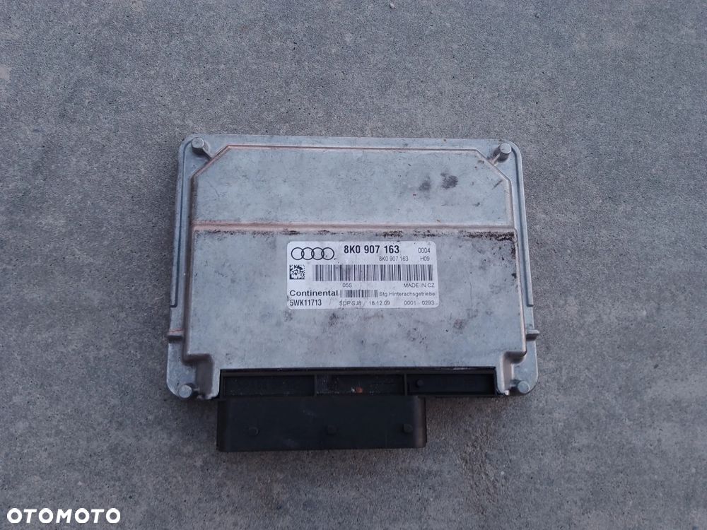 AUDI S4 B8 STEROWNIK DYFERENCJAŁU 8K0907163 - 1