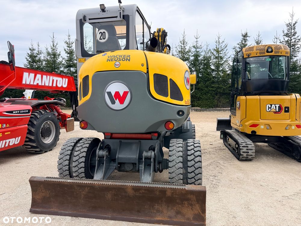 Wacker Neuson Koparka Kołowa 6 TON Wacker NEUSON 6503 -2 Pług Ramię Long 3 Łamane POWERTILT Lenhoff Klimatyzacja łyżki przedsiębierne MS03 6503 ew65 wiertnica łuparka widły grabie - 3