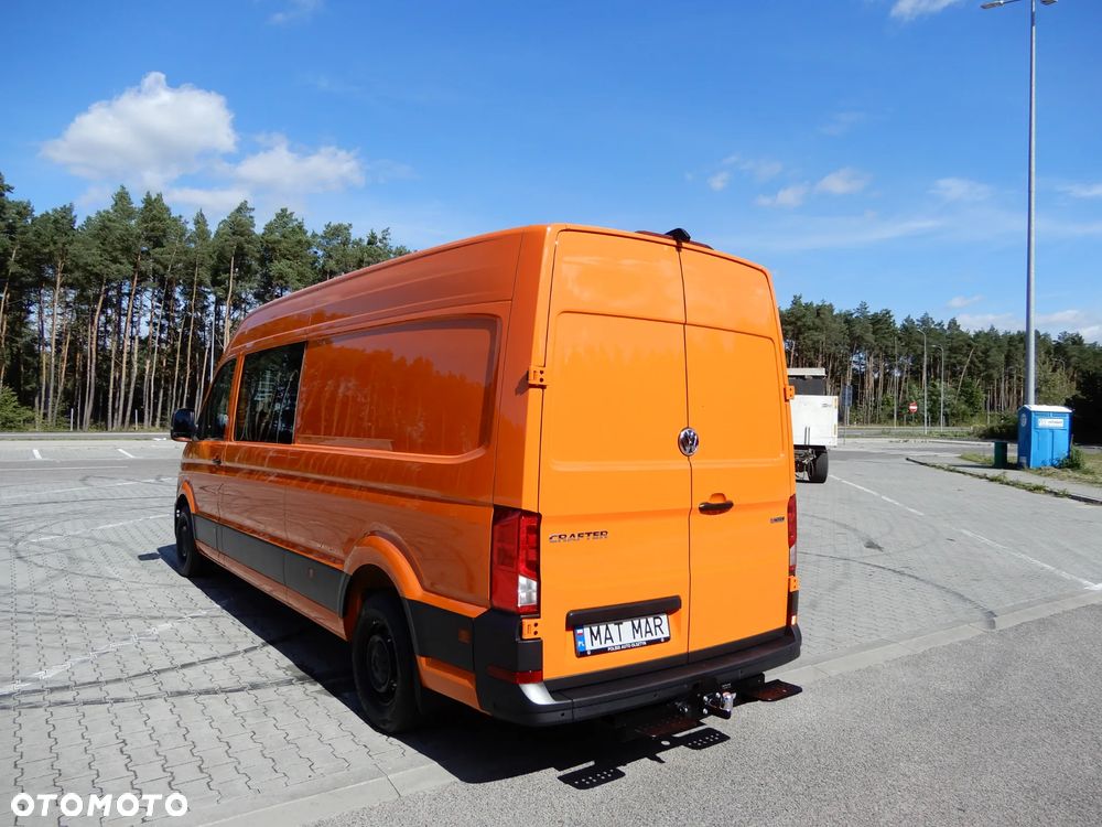 Volkswagen Crafter 4Motion 4X4 2.0 TDI 177 KM Automat 8-Mio Biegowy MIXTO Doka Brygadowy Dubel 6-Cio Osobowy+952 Kg Ładowność HAK 3000 Kg Blaszak Furgon L4H2 Rozstaw Osi 4490 mm GWARANCJA FABRYCZNA Stan Auta Jak NOWY OKAZJA - 5