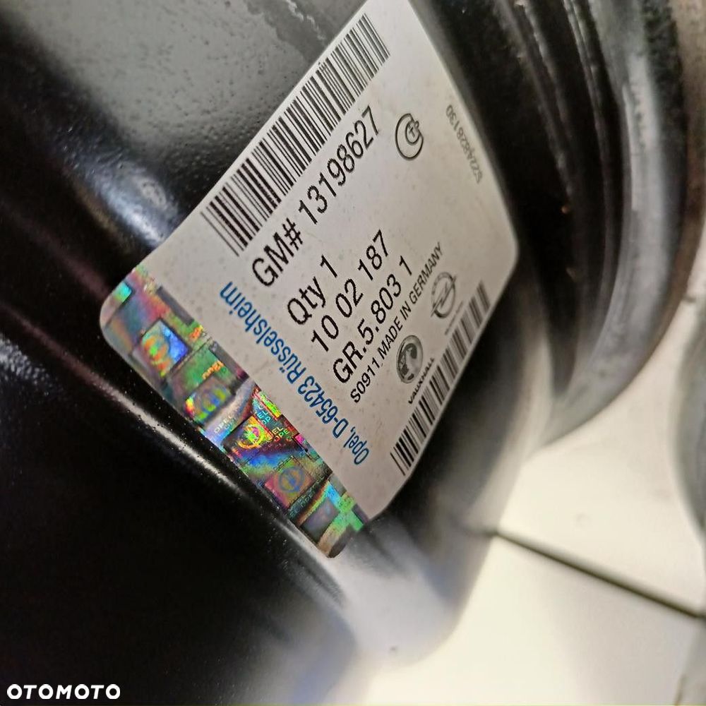 Felgi 5x110 16 Opel Astra Zafira Vectra + Kołpaki 4szt (F1109) - 7