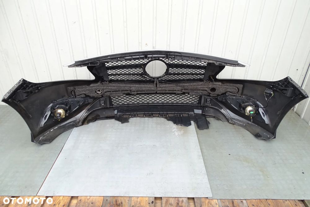 MERCEDES A-KLASA W176 Zderzak Przód  Przedni Grill - 11
