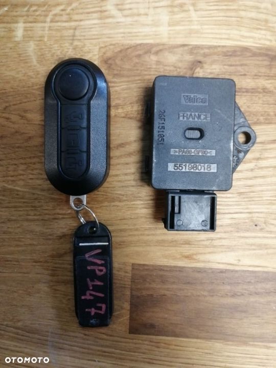 Zestaw startowy komputer silnika 52000037 kluczyk moduł BCM 1383966080  Fiat Ducato Euro 6  2014- - 5