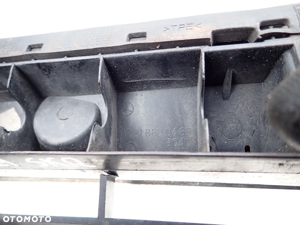 MERCEDES S W221 GRILL ATRAPA A2218800483 RADOM - 4
