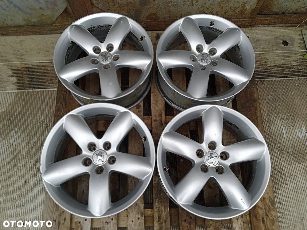 FELGI ALUMINIOWE R17 PEUGEOT 407 1.6  5X108 7,5JX17CH 9658205580 - 1