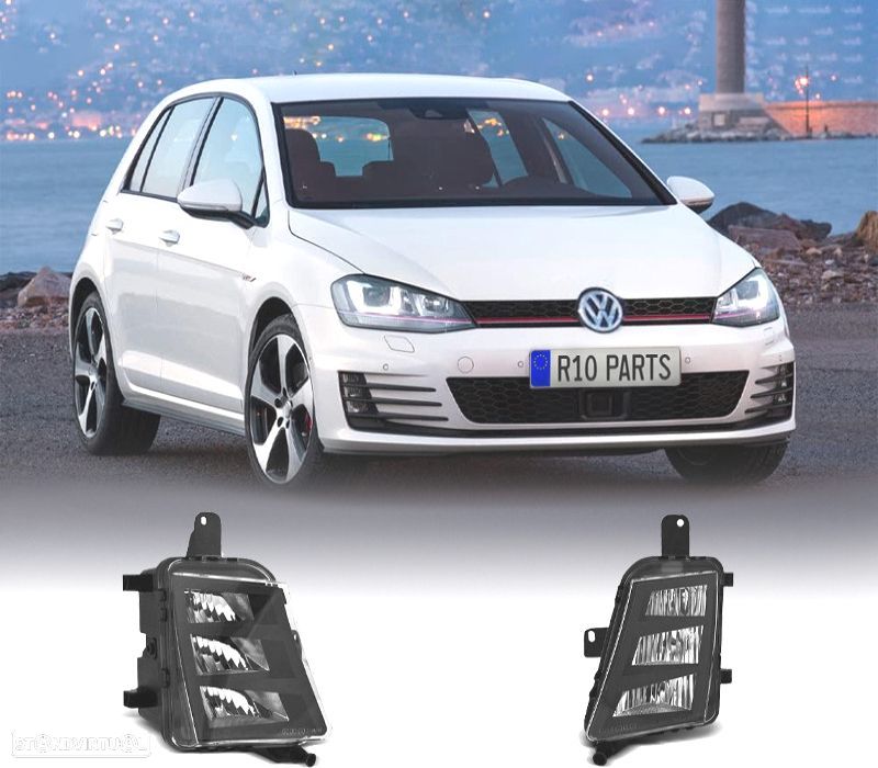 FAROIS NEVOEIRO LED VOLKSWAGEN VW GOLF 7 12-17 - 1