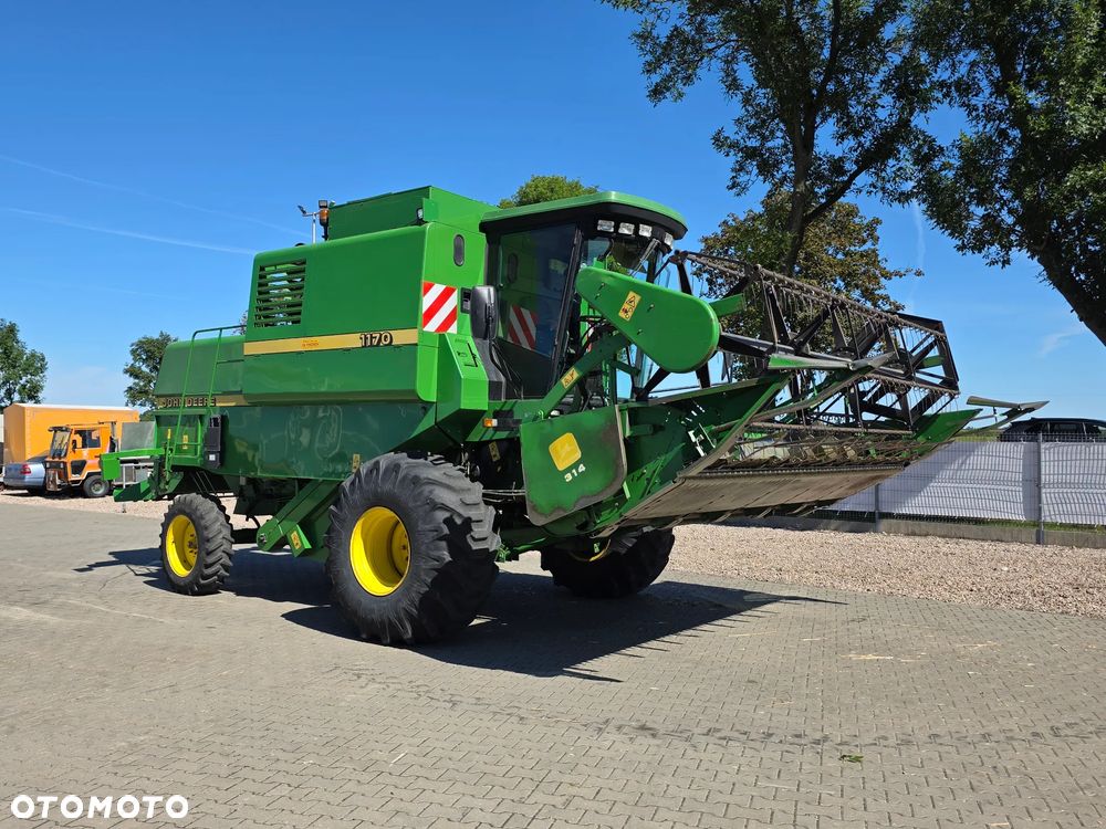 John Deere 1170 Heder 4,20 z wózkiem !!! - 16