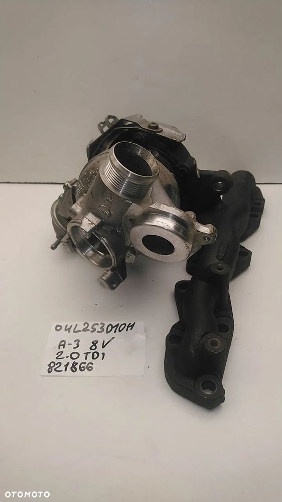 TURBOSPRĘŻARKA 2.0 TDI 150KM 184KM CUNA CUPA CUWA CRBC CKFB CYLA DFMA DJGA DFUA DGCA A3 8V 04L253010H - 3