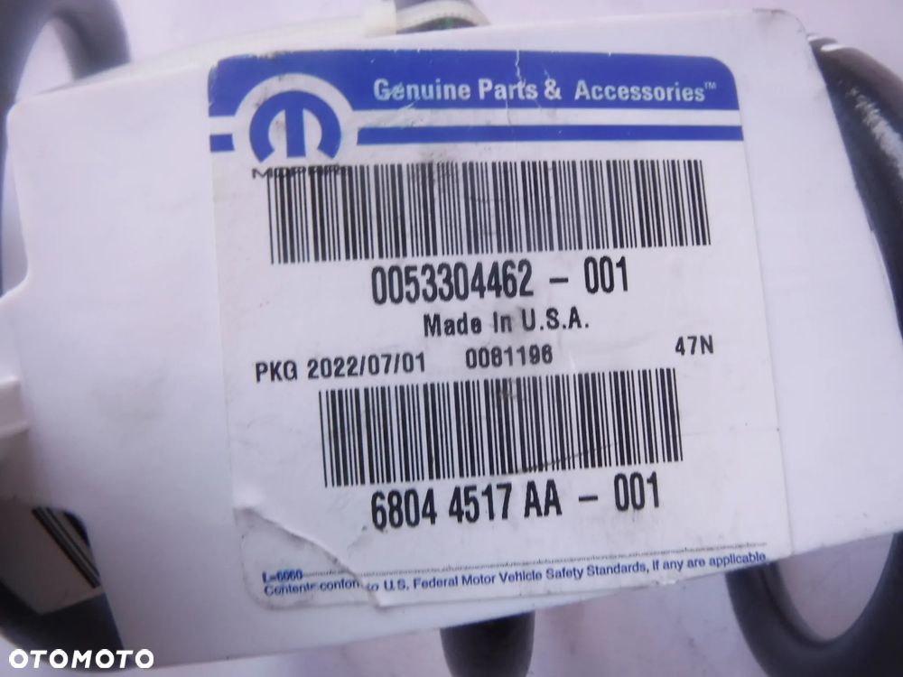 jeep wrangler sprężyna przód nowa oryginał przednia 68044517aa - 2