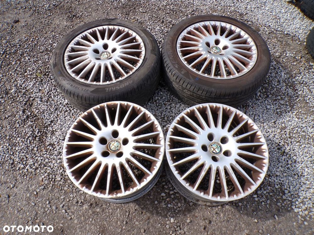 ALFA ROMEO 159 BRERA FELGI ALUMINIOWE 17 CALI 2 OPONY - 2