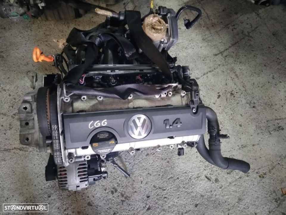 Motor VW Polo/Golf Vl/Seat Ibiza 1.4 86CV Ref: CGG - 1