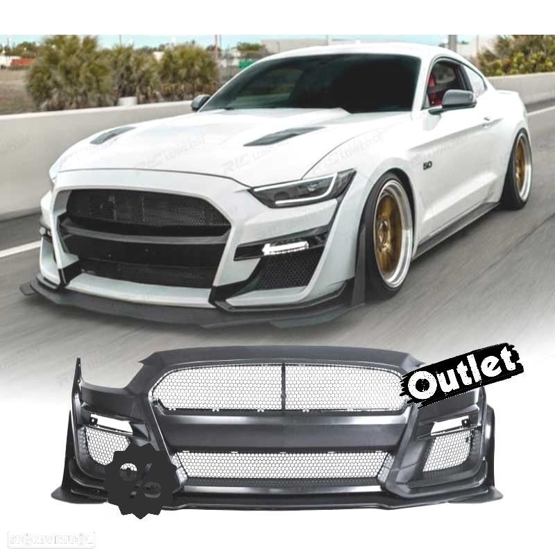 C011550C1 PARA-CHOQUES FRONTAL FORD MUSTANG 15-17 LOOK GT500 - 1