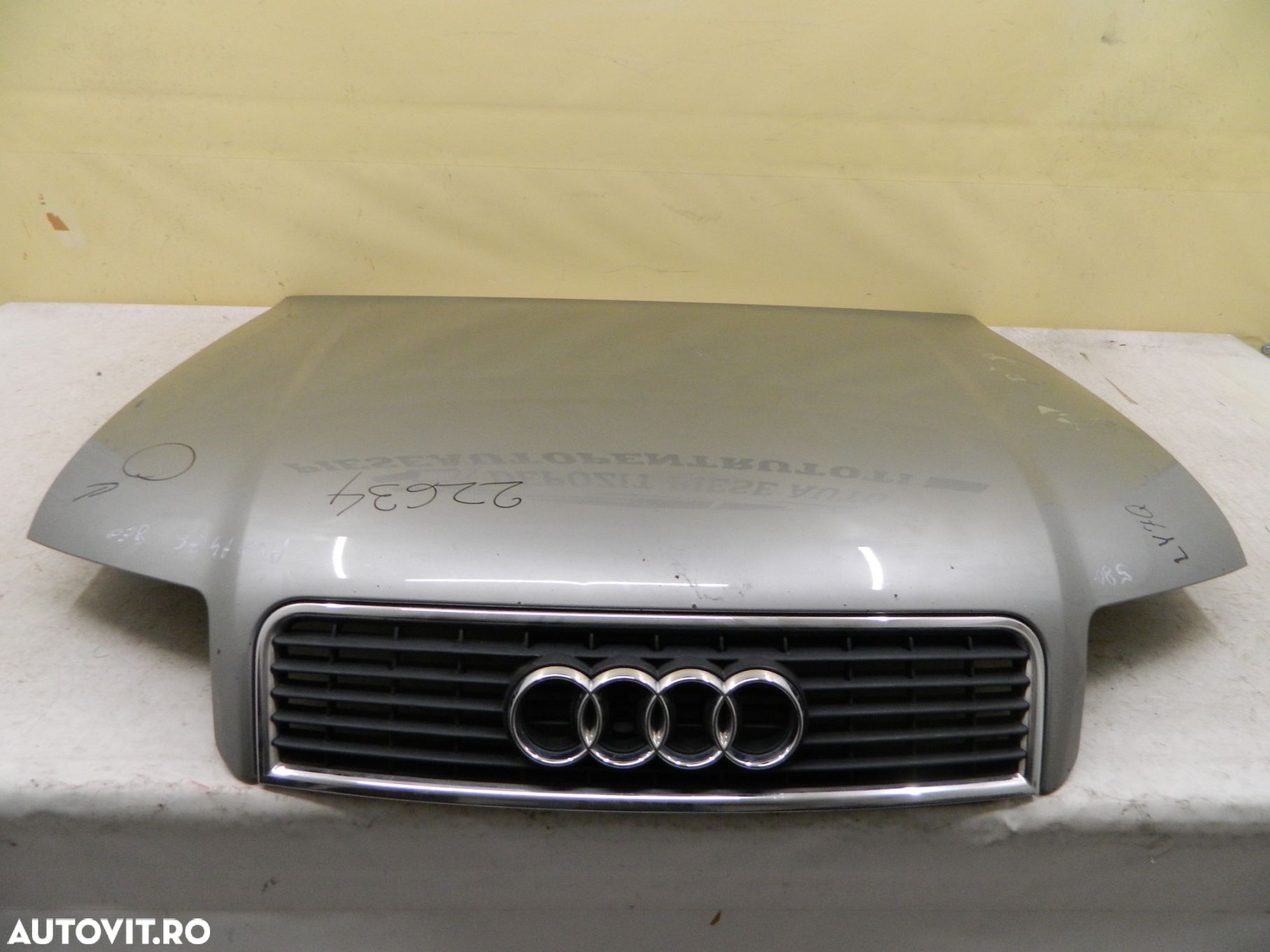 Capota motorAudi A4 B6, 2000, 2001, 2002, 2003, 2004. - 7