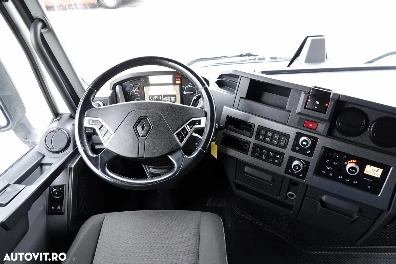 Renault T 520 / 13L / HIDRAULICĂ / CABĂ ÎNALTĂ / KILOMETRAGE MICĂ / DUPĂ CONTRACTUL DE SERVICE - 29
