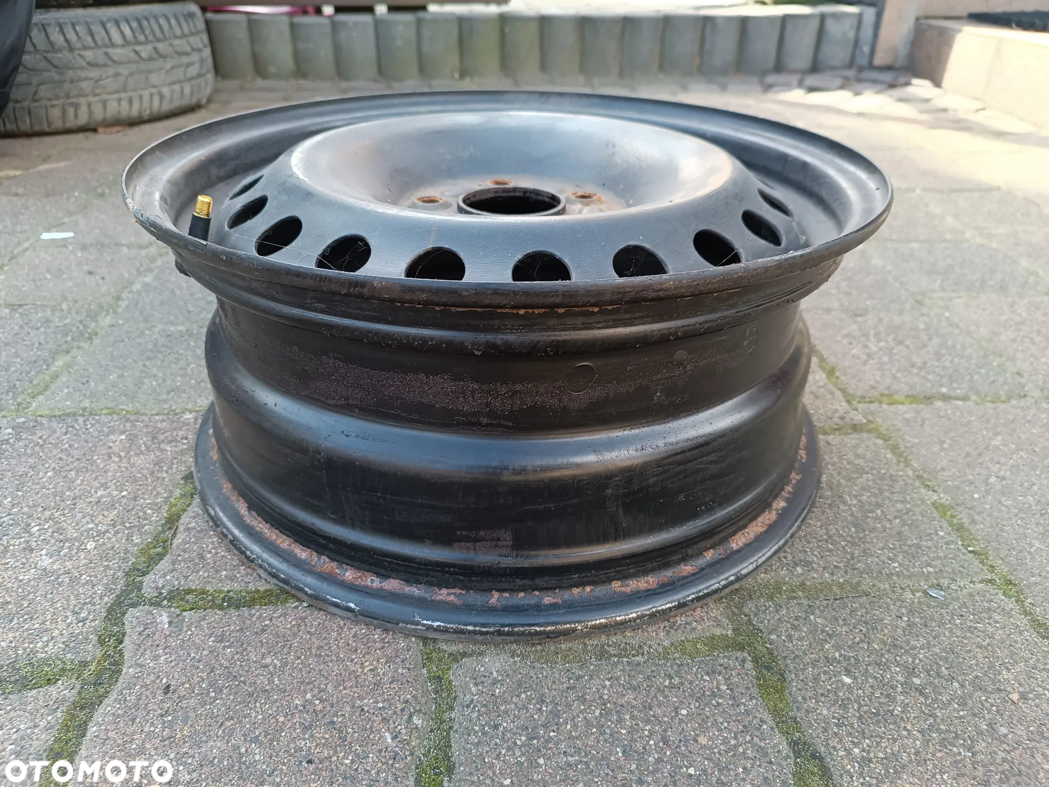 1 sztuka Felga Stalowa 5x108 FORD 16 cali 16" r16 mondeo mk3 mk4 focus mk2 c-max cmax smax inne... - 2