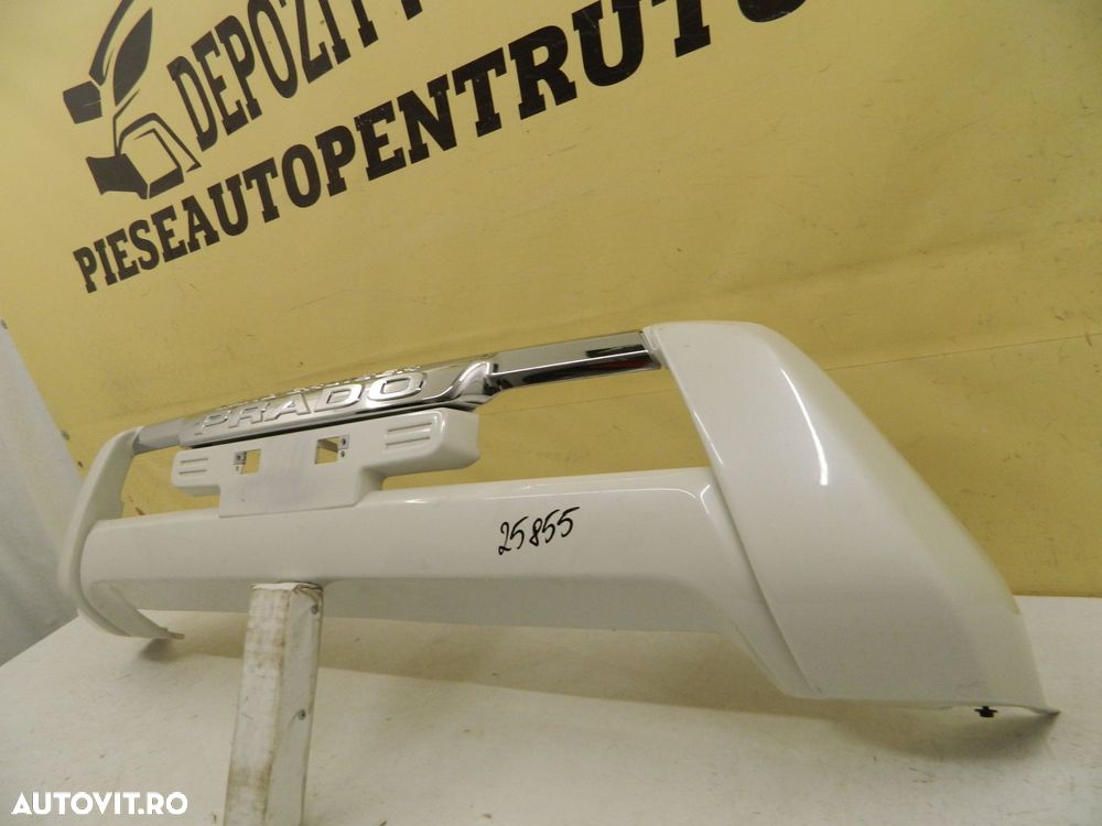 Spoiler bara fata Toyota Land Cruiser Prado J150, 2013, 2014, 2015, 2016, 2017, cod origine 52437E0020. - 4