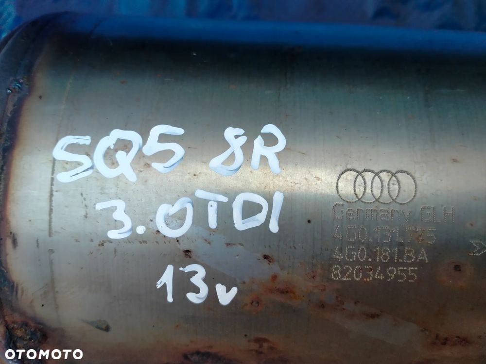 AUDI SQ5 8R LIFT / A6 A7 3.0 TDI / DPF Katalizator 4G0131775 / ORYGINAŁ - 2