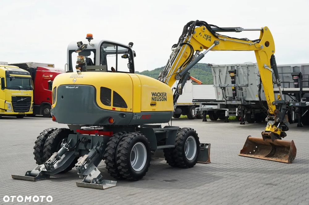 Wacker Neuson NEUSON EW 100 / KOPARKA KOŁOWA / ROTOTIL / KLIMATYZACJA / KAMERA / - 7