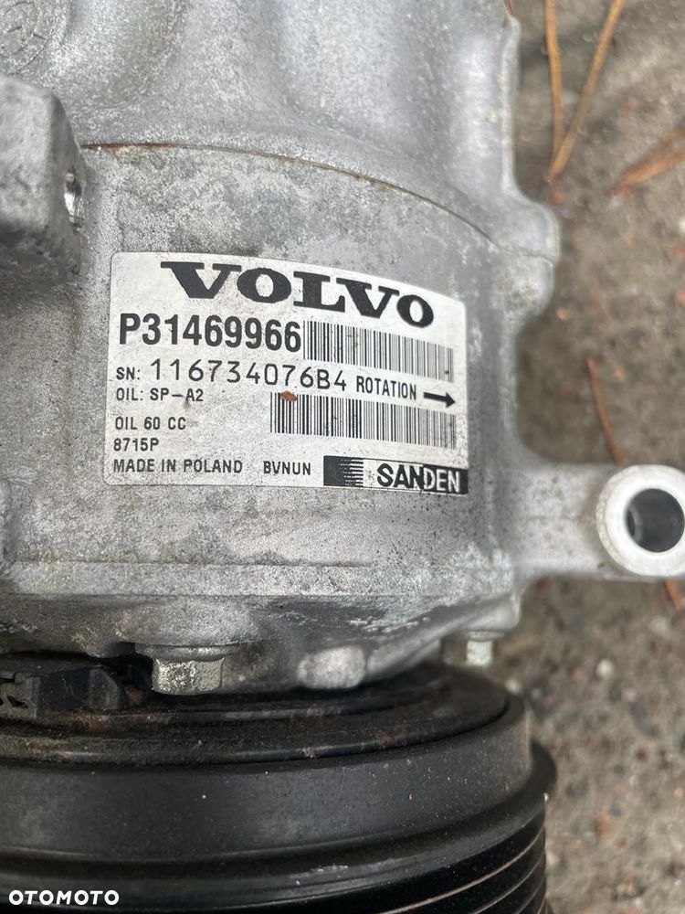 kompresor sprezarka klimy volvo v90 v40 v60 31469966 - 3