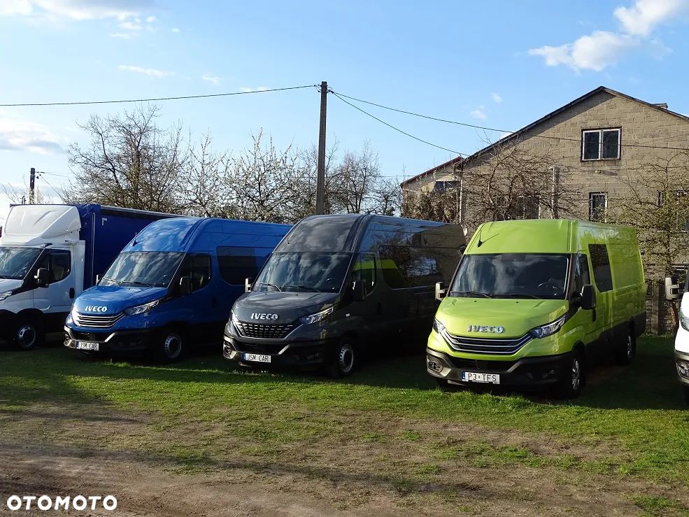 Iveco Daily L4H3 35S18 3.0 180 Hi-MATIC FULL LED Brygadówka DOKA 7 Osób UNIKAT!! JAK NOWY!! Salon PL! 1 WŁ.! - 35